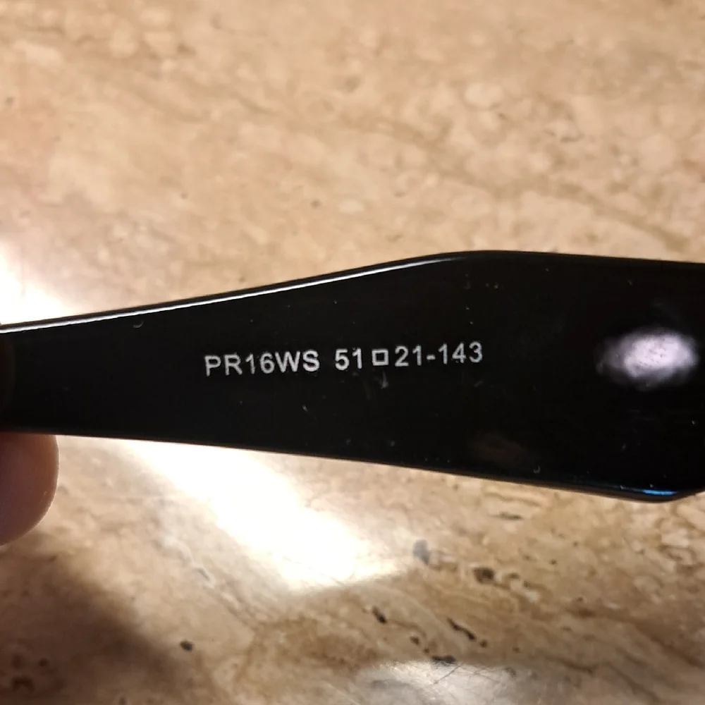 Prada PR 16WS Black Sunglasses With Grey Lenses